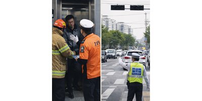 창원 성산구 일대 정전…엘리베이터 갇힘 신고 잇따라, 신호등까지 멈췄다
